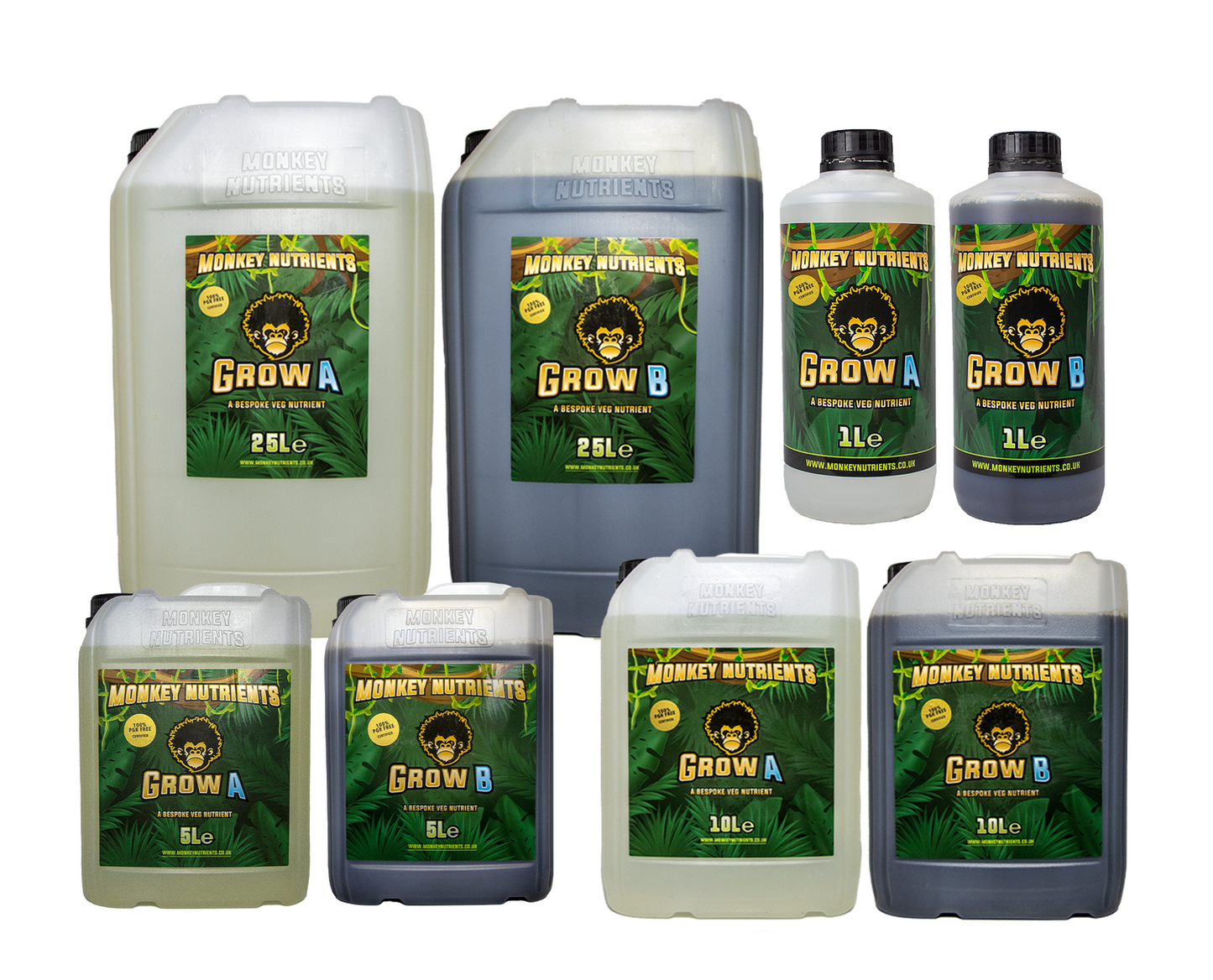 Monkey Nutrients - Grow A+B
