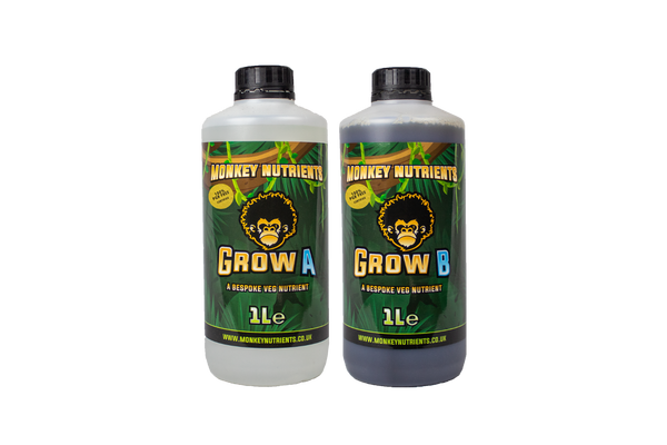 Monkey Nutrients - Grow A+B – Hydroponics4less