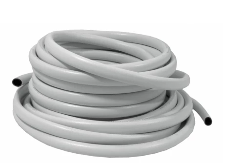 White PVC Reinforced Hose Pipe Hydroponics 13mm 19mm 25mm - Like Iceline