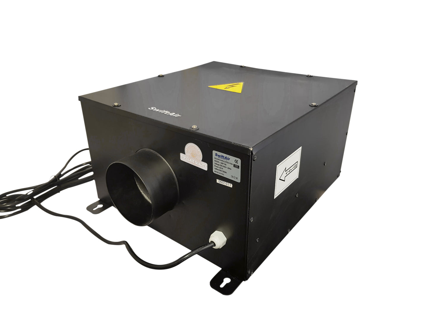 QBF Acoustic Inline Box Fan 4" 5" 6" 8" 10" 12"