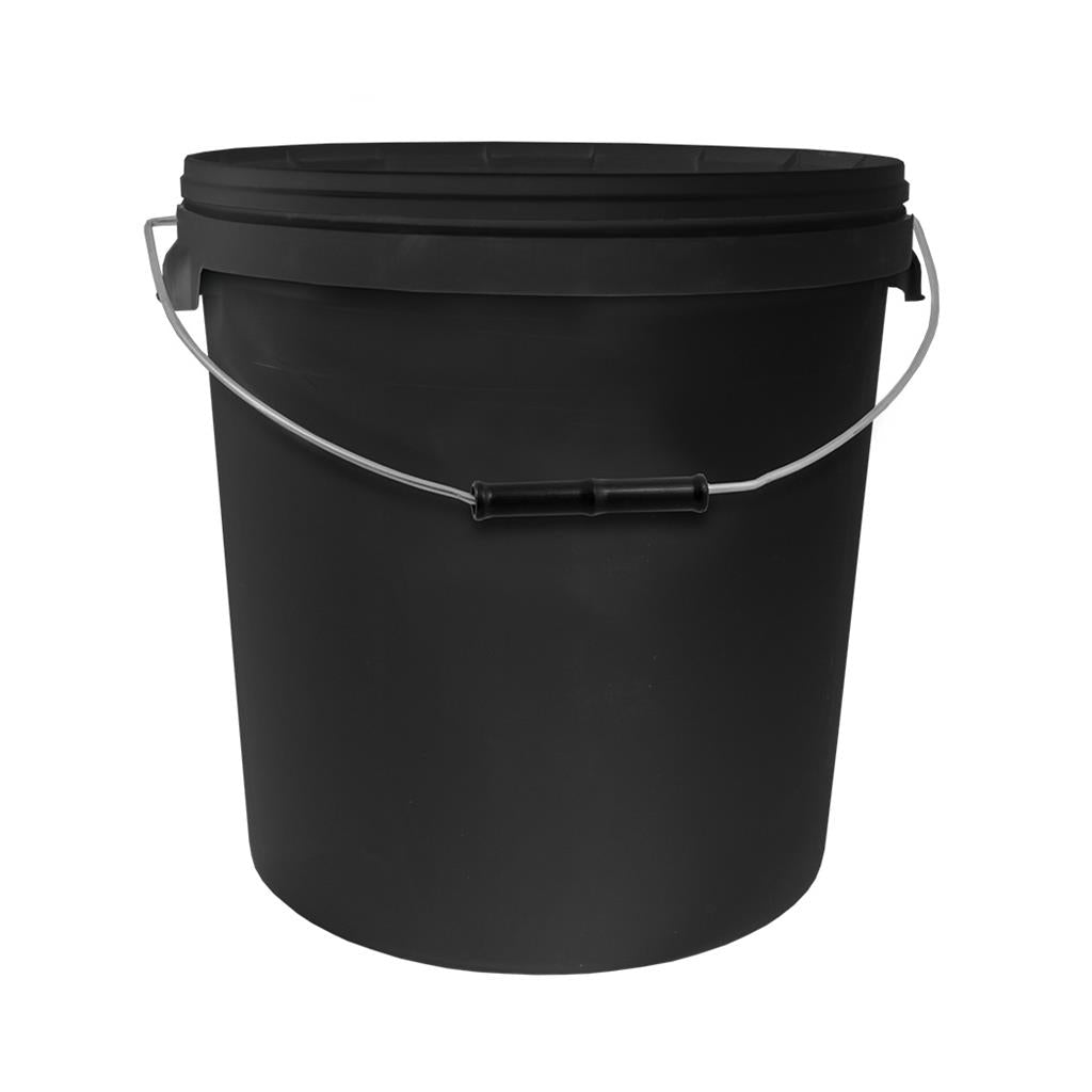 Black Buckets With Handles