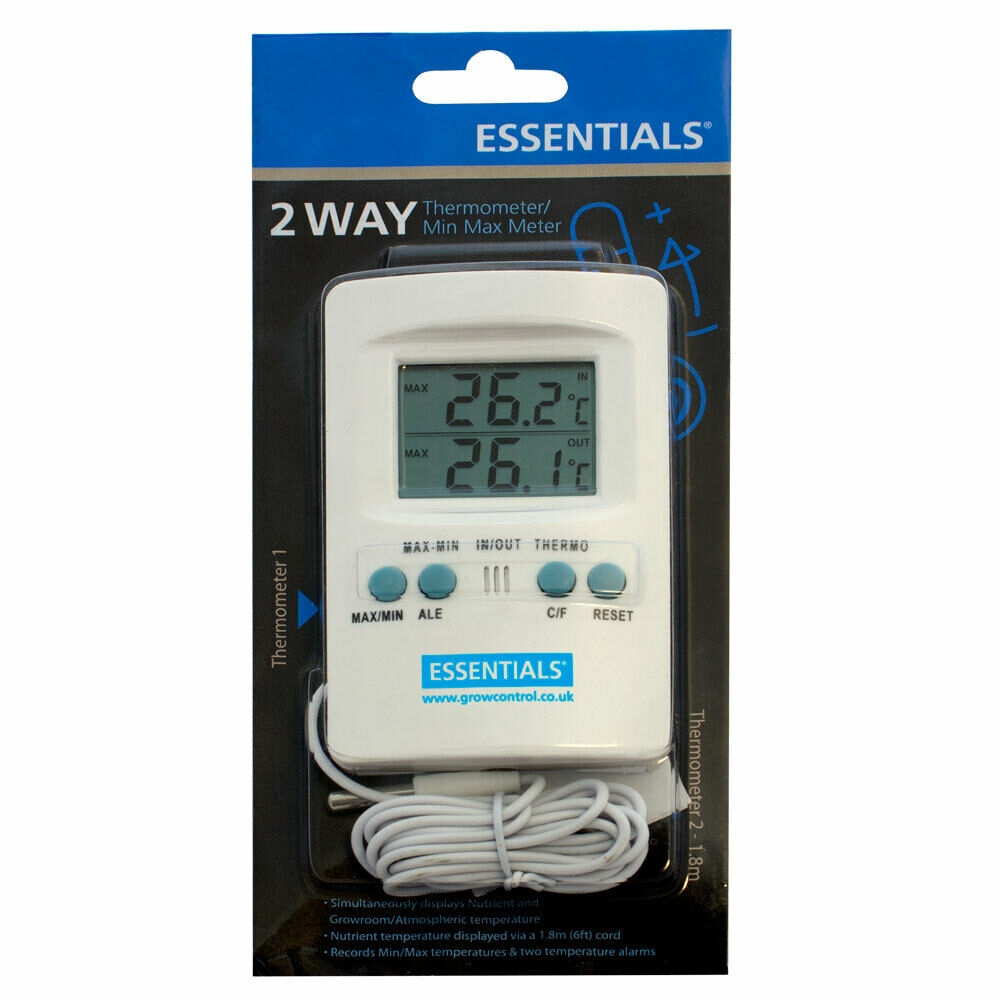 Min Max Hydro or Temperature meter