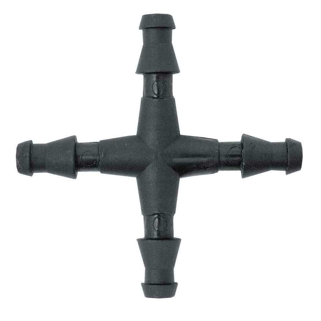 Gardening Irrigation Elbow Tee Joiner Valve Cross Sprinkler 4mm 13mm 19mm 25mm