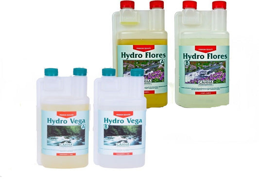 CANNA Hydro Vega & Hydro Flores A&B