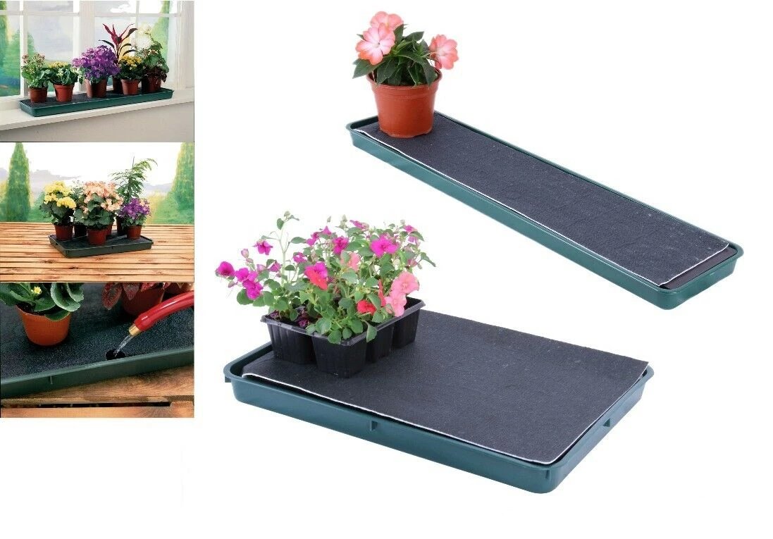 garland self watering windowsill plant tray Garland Self Watering Tray – Hydroponics4less
