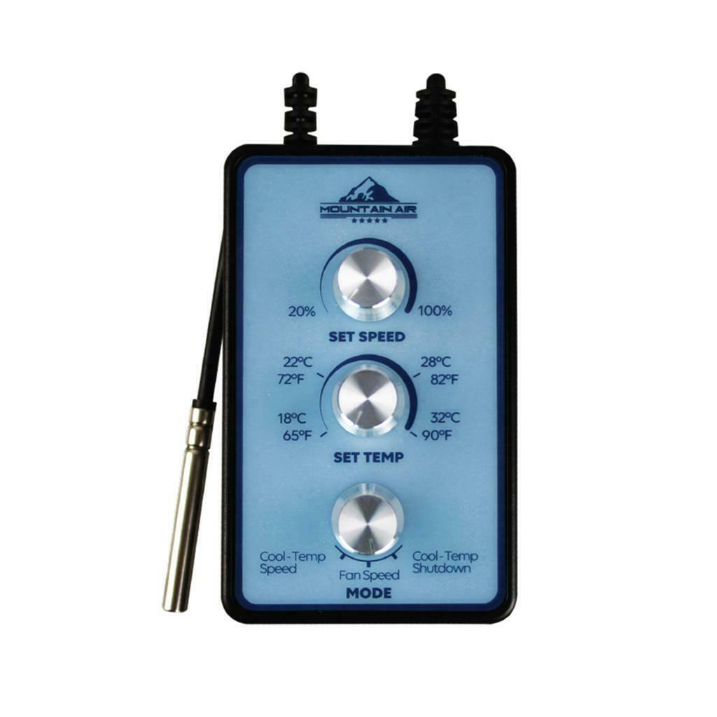MountainAir EC Whisper Fan with temp controller