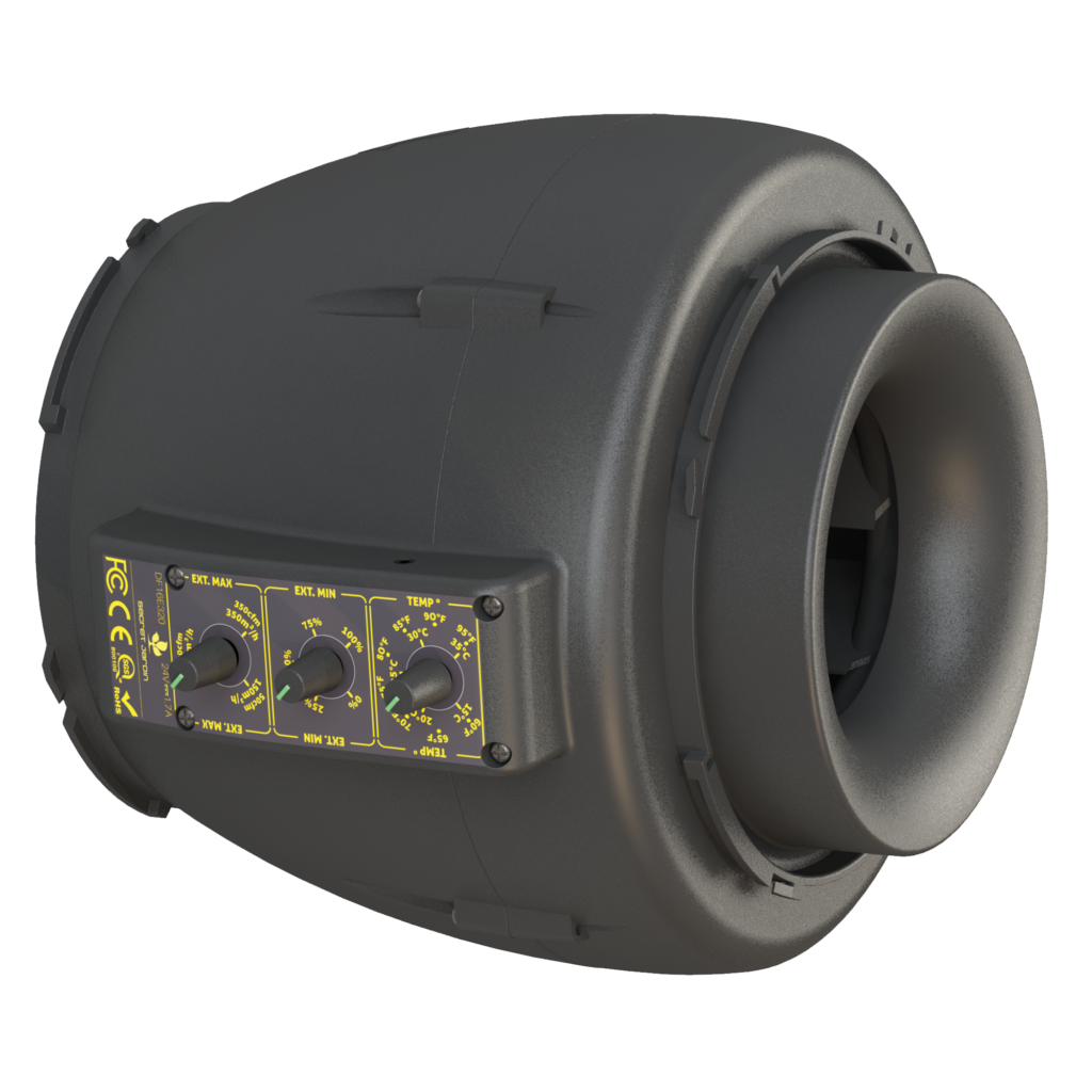 Secret Jardin EC Extractor Fan Carbon FIlters DF16 DF25