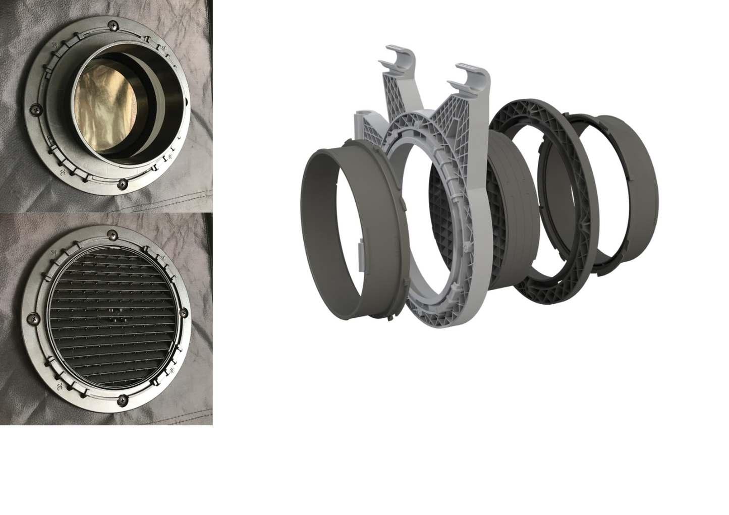 Secret Jardin Duct Flange kit DF