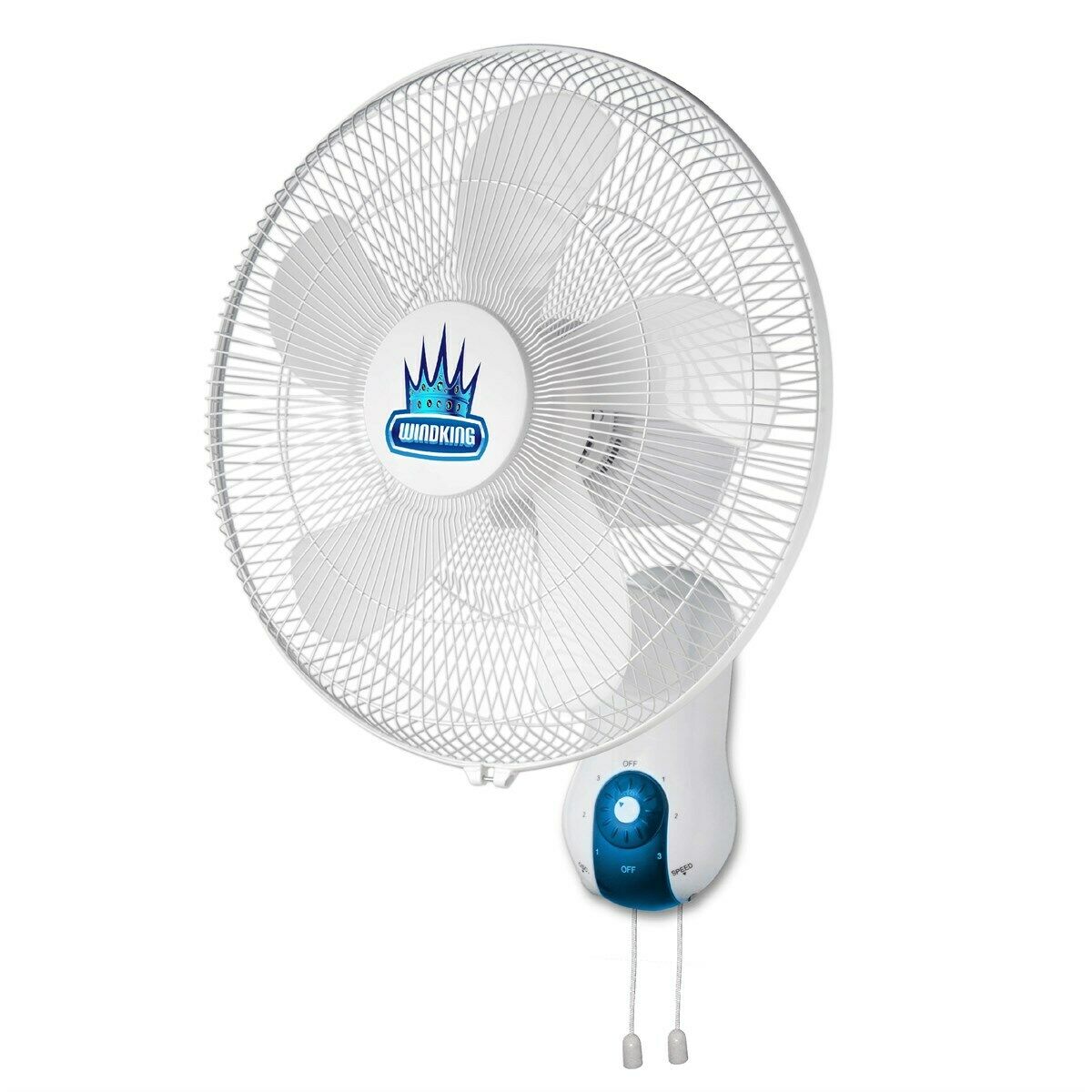 WINDKING 16" 40cm 3 Speed Wall Fan O Oscillation