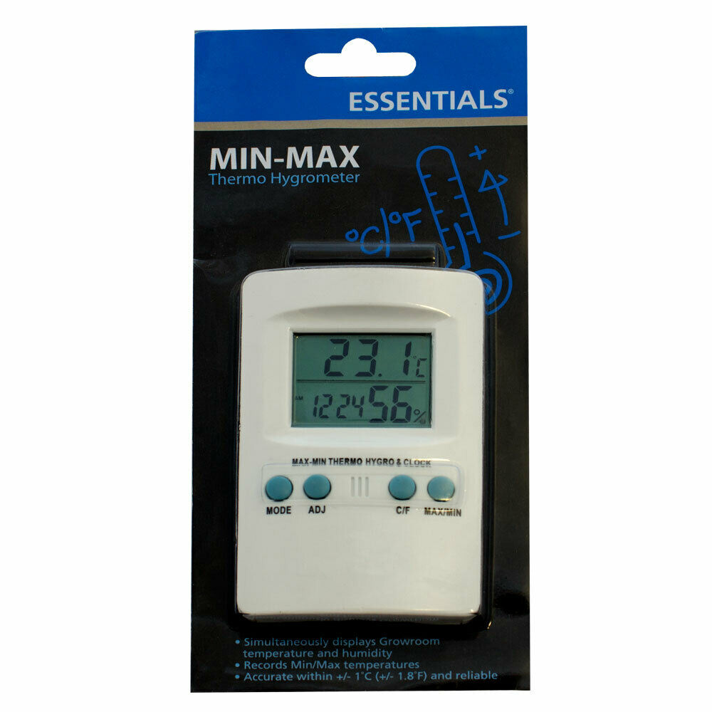 Min Max Hydro or Temperature meter