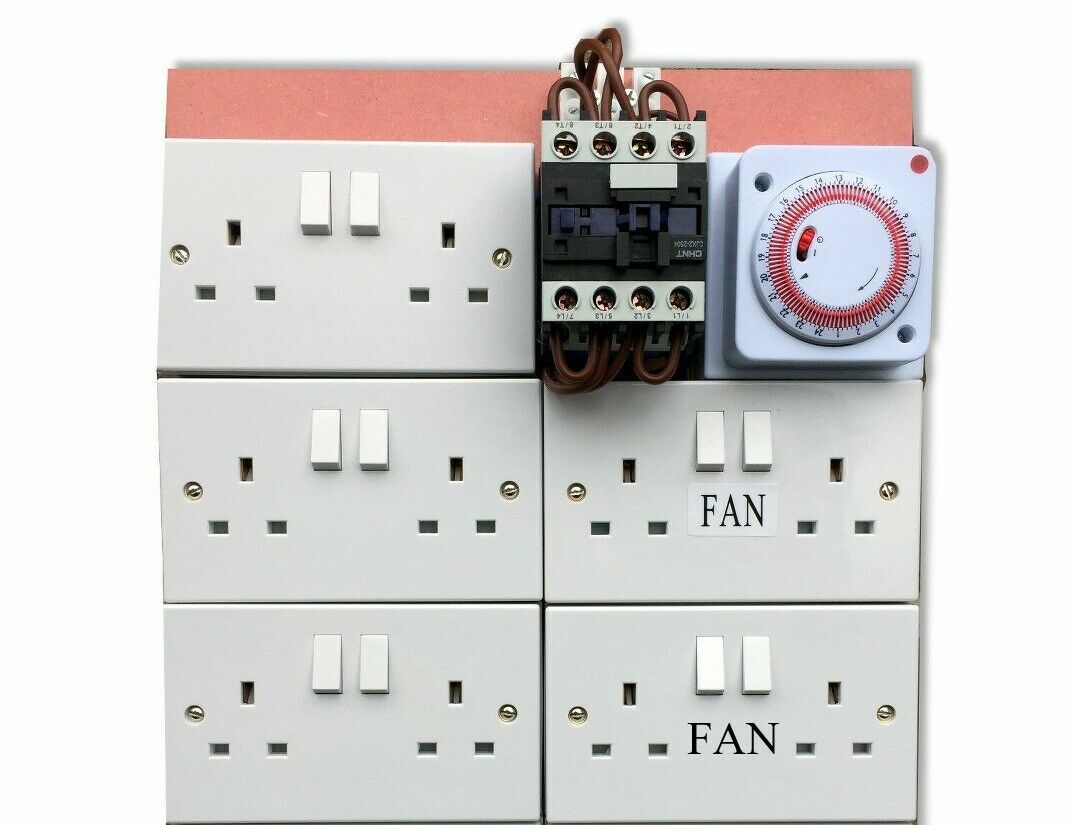 MDF Contactor Timer Board 40a