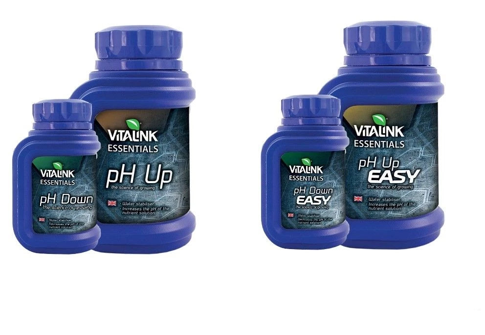 Vitalink pH Up And Down Solution Aquarium Hydroponics 250ml 1 Litre