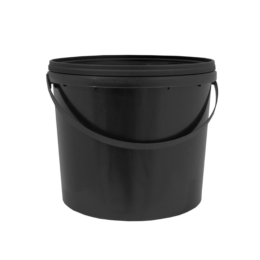 Black Buckets With Handles