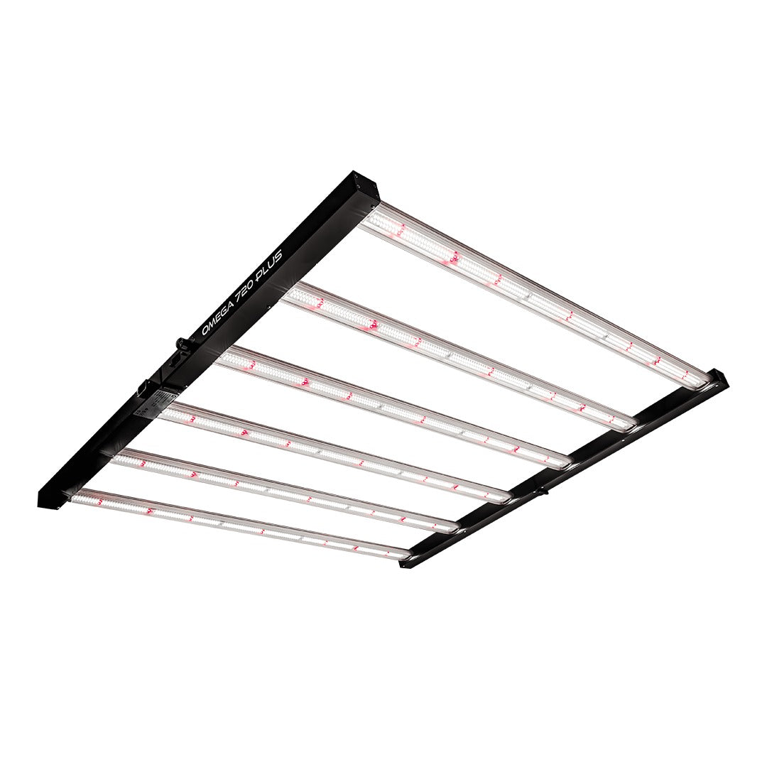 Omega 720W Plus LED grow light – 6 bar full spectrum fixture