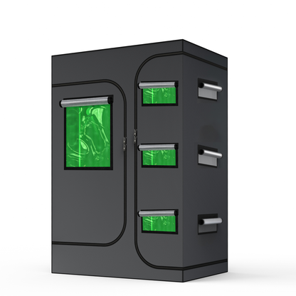 3 in 1 - 0.9x0.6x1.35m (90x60x135cm) WxDxH - Lodge Tent with Windows