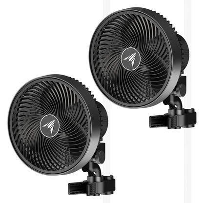 AC Infinity CloudRay S Series Grow Tent Clip Fan – S9 (230mm) – Twin Pack