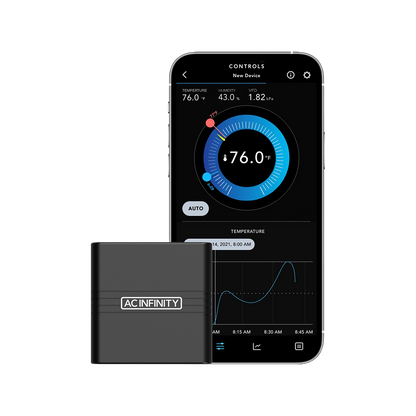 AC Infinity Cloudcom A Series Smart MINI Thermo-Hygrometer
