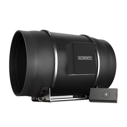 AC Infinity Cloudline PRO S Series Inline Fan with Speed Controller – 250mm (10")