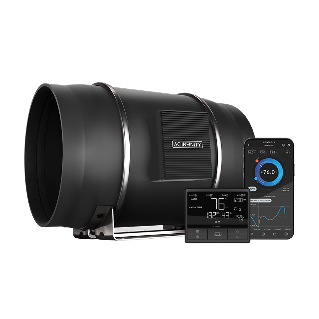 AC Infinity Cloudline PRO T Series Inline Fan with Controller 69 PRO – 315mm (12")