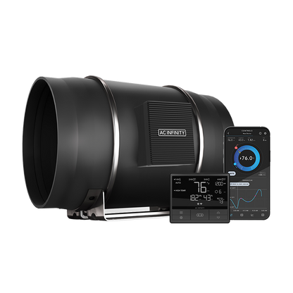 AC Infinity Cloudline PRO T Series Inline Fan with Controller 69 PRO – 315mm (12")