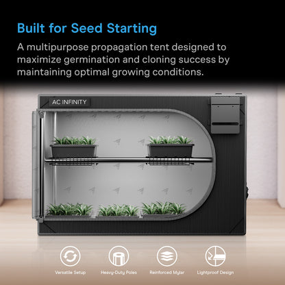 AC Infinity CLOUDLAB Advance Propagation Grow Tent (0.6 x 0.6 x 0.9 m)