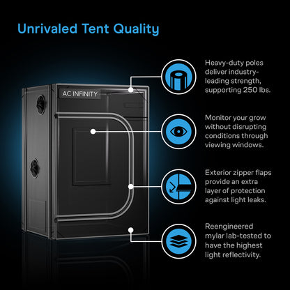 AC Infinity CLOUDLAB Advance Propagation Grow Tent (0.6 x 0.6 x 0.9 m)