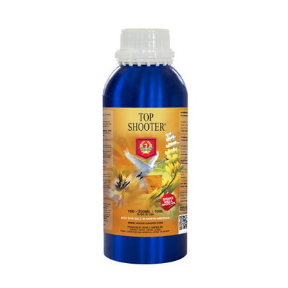 House & Garden Top Shooter blue aluminium bottle