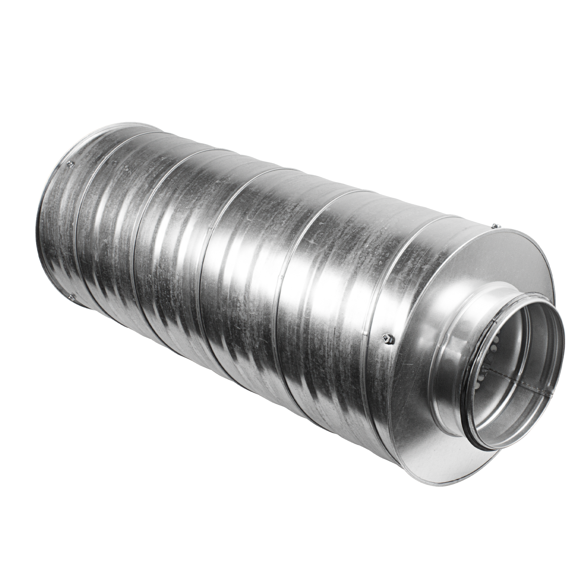 Metal Ducting Inline Silencer Attenuator - 600mm