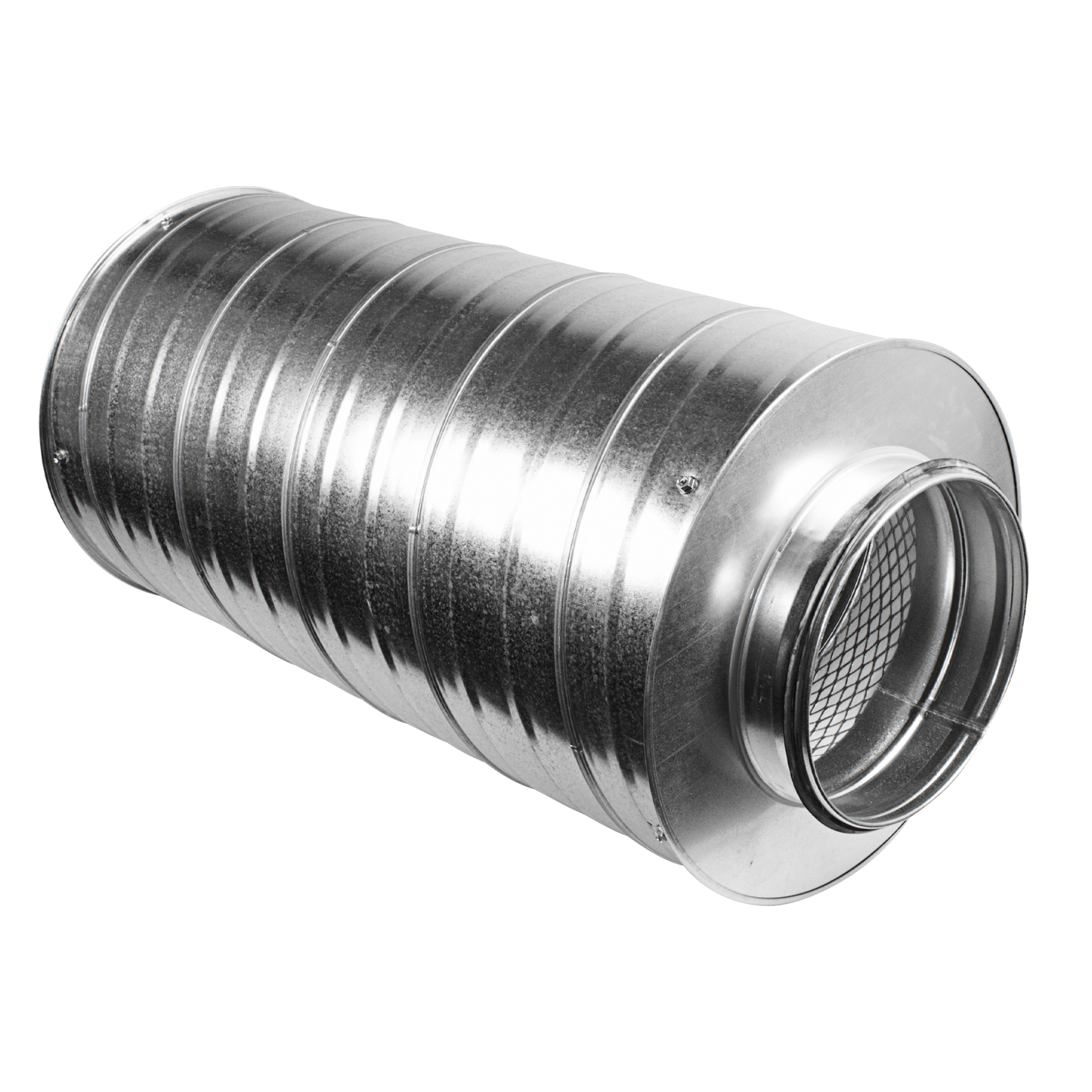 Metal Ducting Inline Silencer Attenuator - 600mm