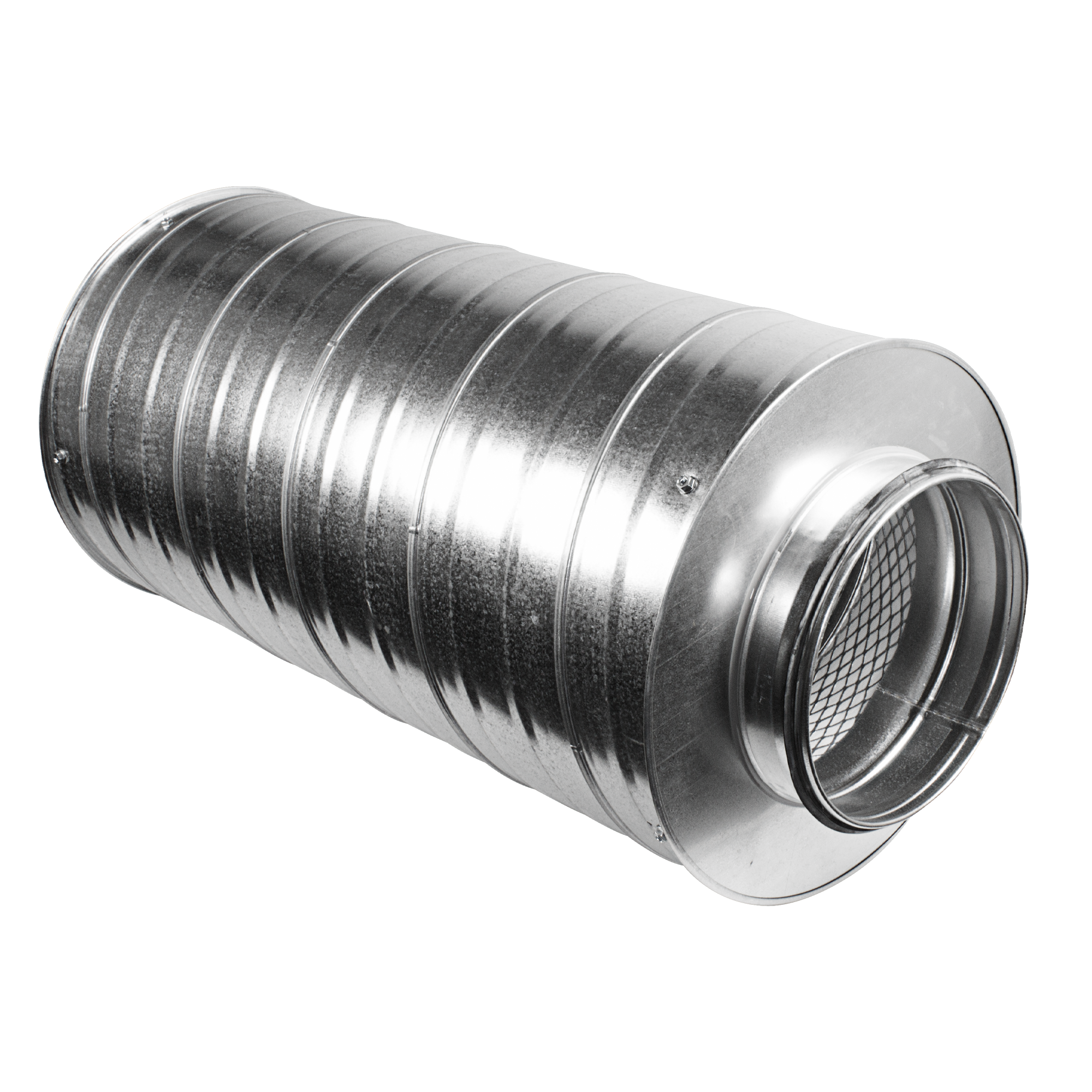 Metal Ducting Inline Silencer Attenuator - 600mm