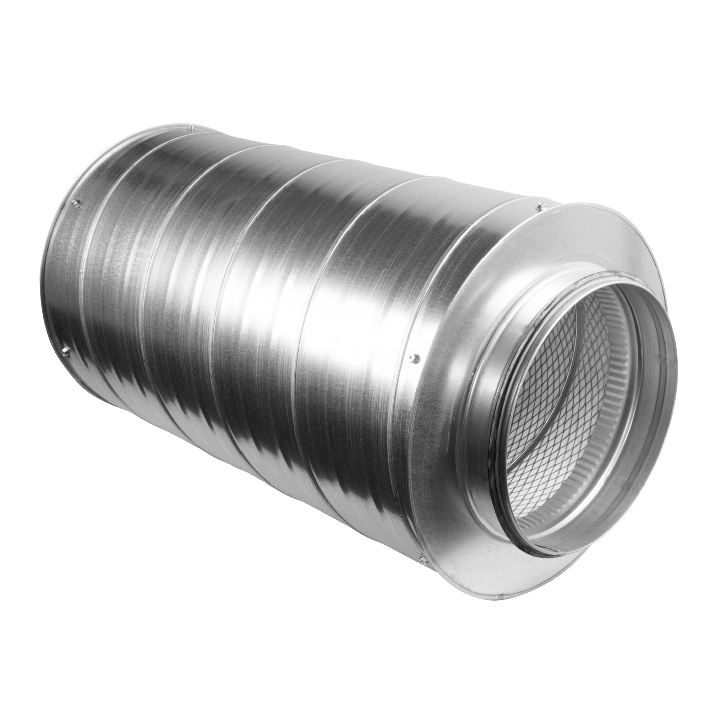 Metal Ducting Inline Silencer Attenuator - 600mm