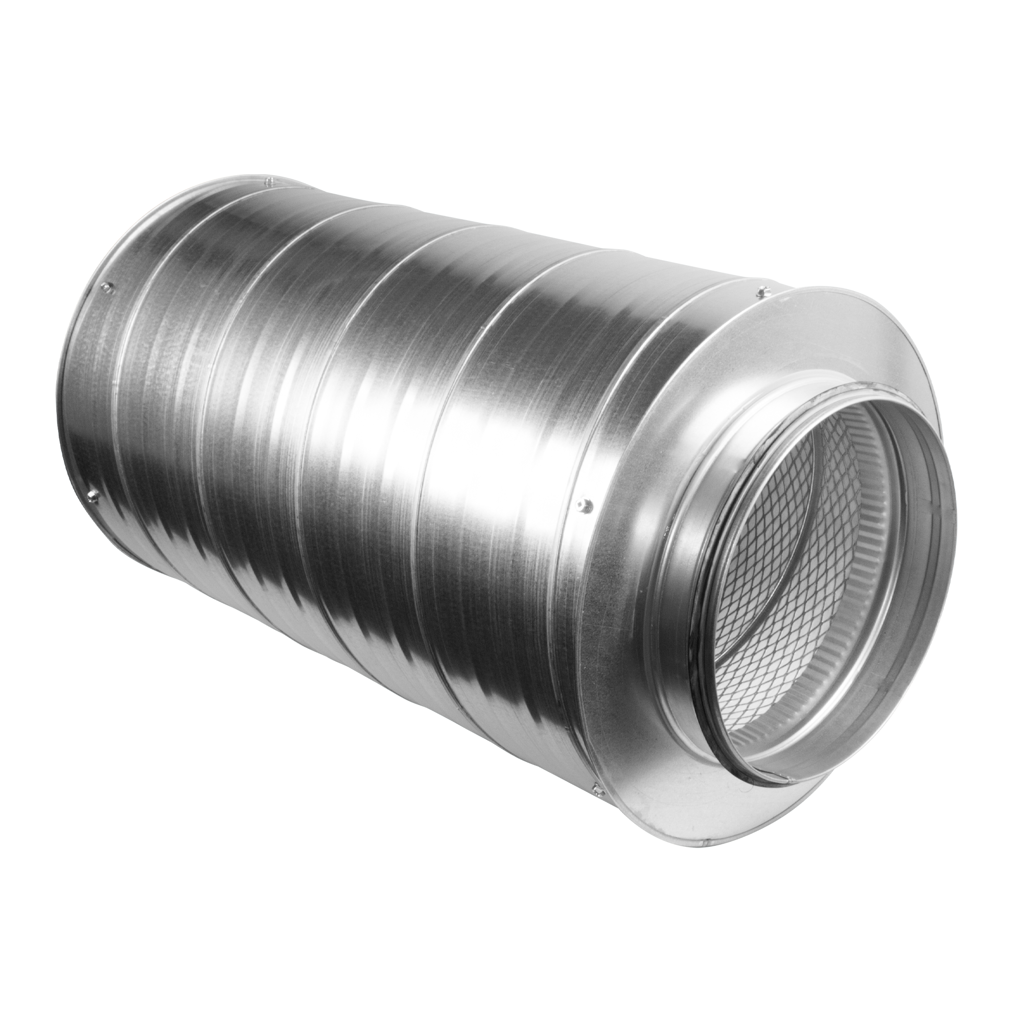 Metal Ducting Inline Silencer Attenuator - 600mm