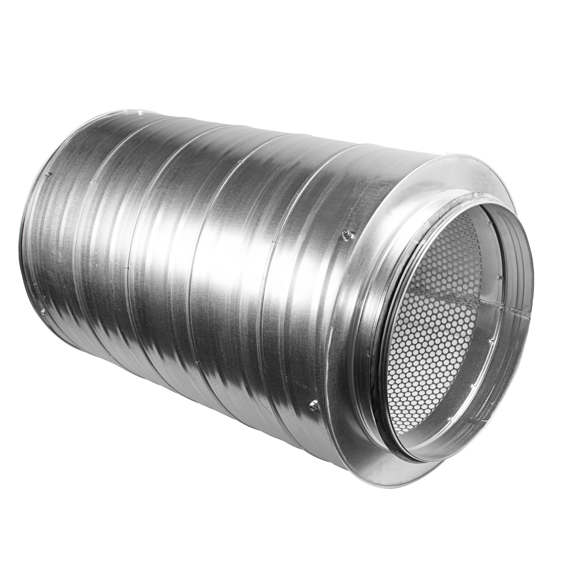 Metal Ducting Inline Silencer Attenuator - 600mm