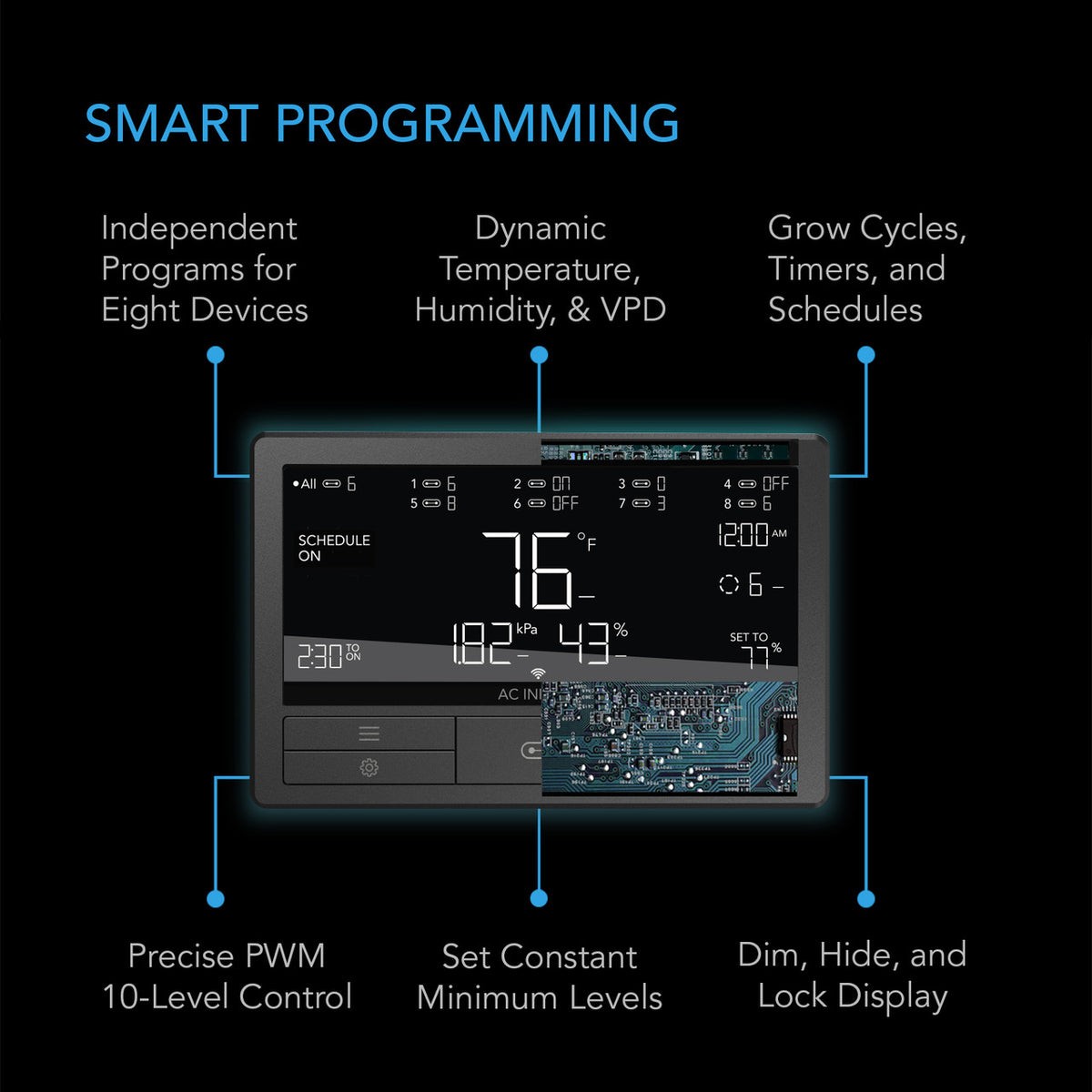 AC Infinity Controller 69 PRO+ (8-Channel)