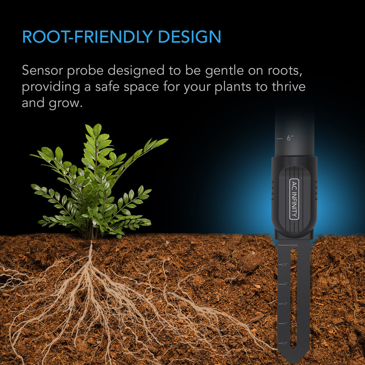 AC Infinity Soil Sensor for Controller AI+