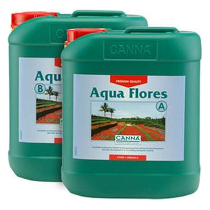 CANNA Aqua Flores A&B 5 litre set, Part A and Part B