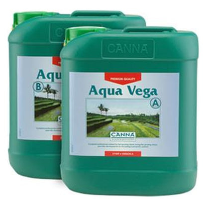 CANNA Aqua Vega A&B 10 litre set, Part A and Part B