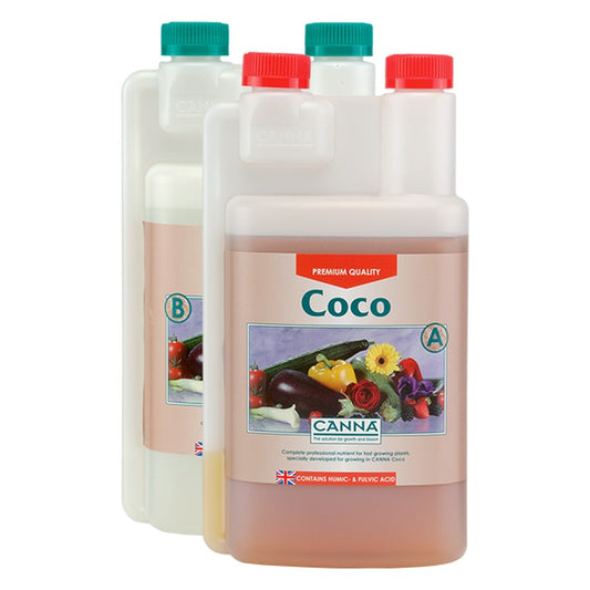 CANNA Coco A&B 1 litre set, Part A and Part B