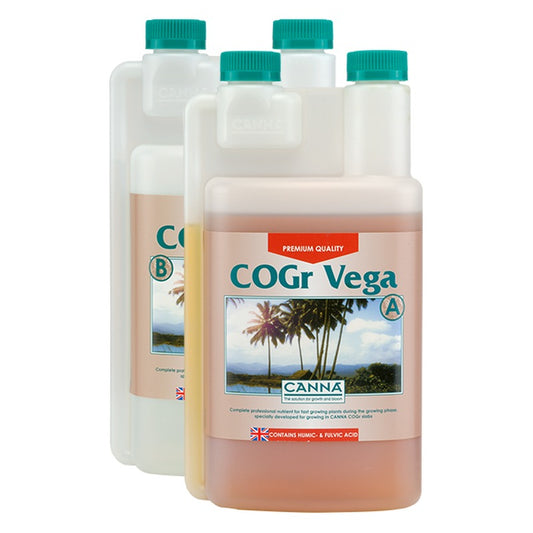 CANNA COGr Vega A&B 1 litre set, Part A and Part B