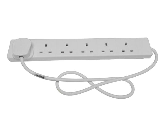 13amp 6 Gang - 5m Way Socket Extension Lead