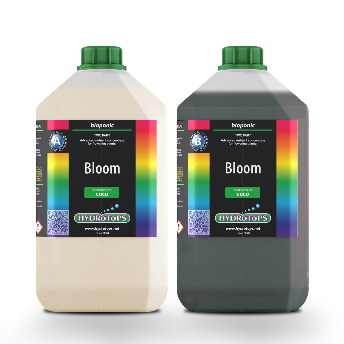 HydroTops biOpOnic CoCo Bloom Soft Water A&B 5 litre set