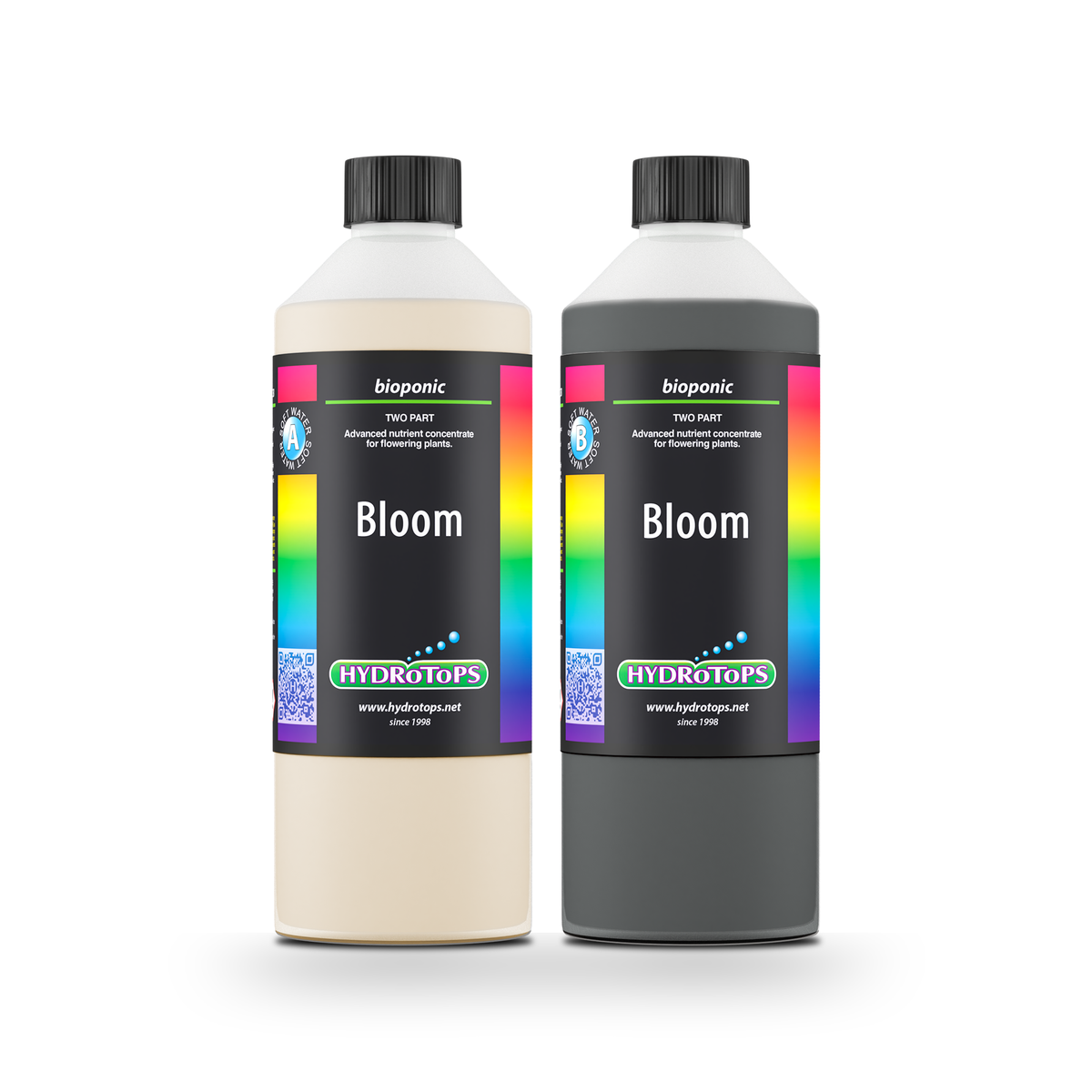 HydroTops biOpOnic Hydro Bloom Soft Water A&B 1 litre set