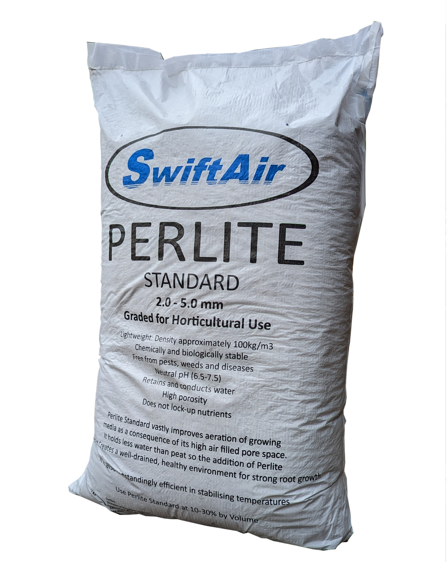 Perlite (Standard Grade) 2-5mm 5 litre, 10 litre, 25 litre, 50 litre and 100L Bag