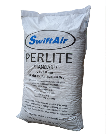 Perlite (Standard Grade) 2-5mm 5 litre, 10 litre, 25 litre, 50 litre and 100L Bag