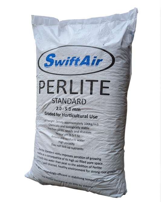 Perlite (Standard Grade) 2-5mm 5 litre, 10 litre, 25 litre, 50 litre and 100L Bag