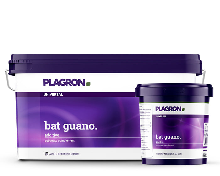Plagron Bat Guano 10L bucket and 1L pot