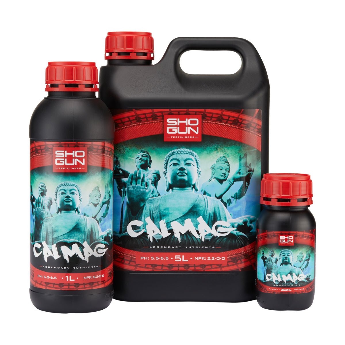 Shogun CalMag 250ml, 1 litre and 5 litre