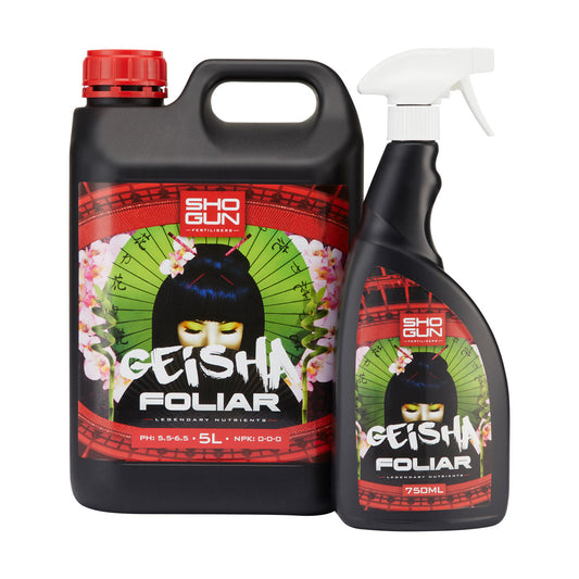 Shogun Geisha Foliar 750ml spray and 5 litre