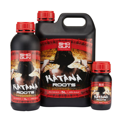 Shogun Katana Roots 250ml, 1 litre and 5 litre