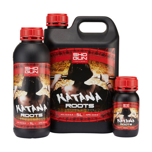 Shogun Katana Roots 250ml, 1 litre and 5 litre